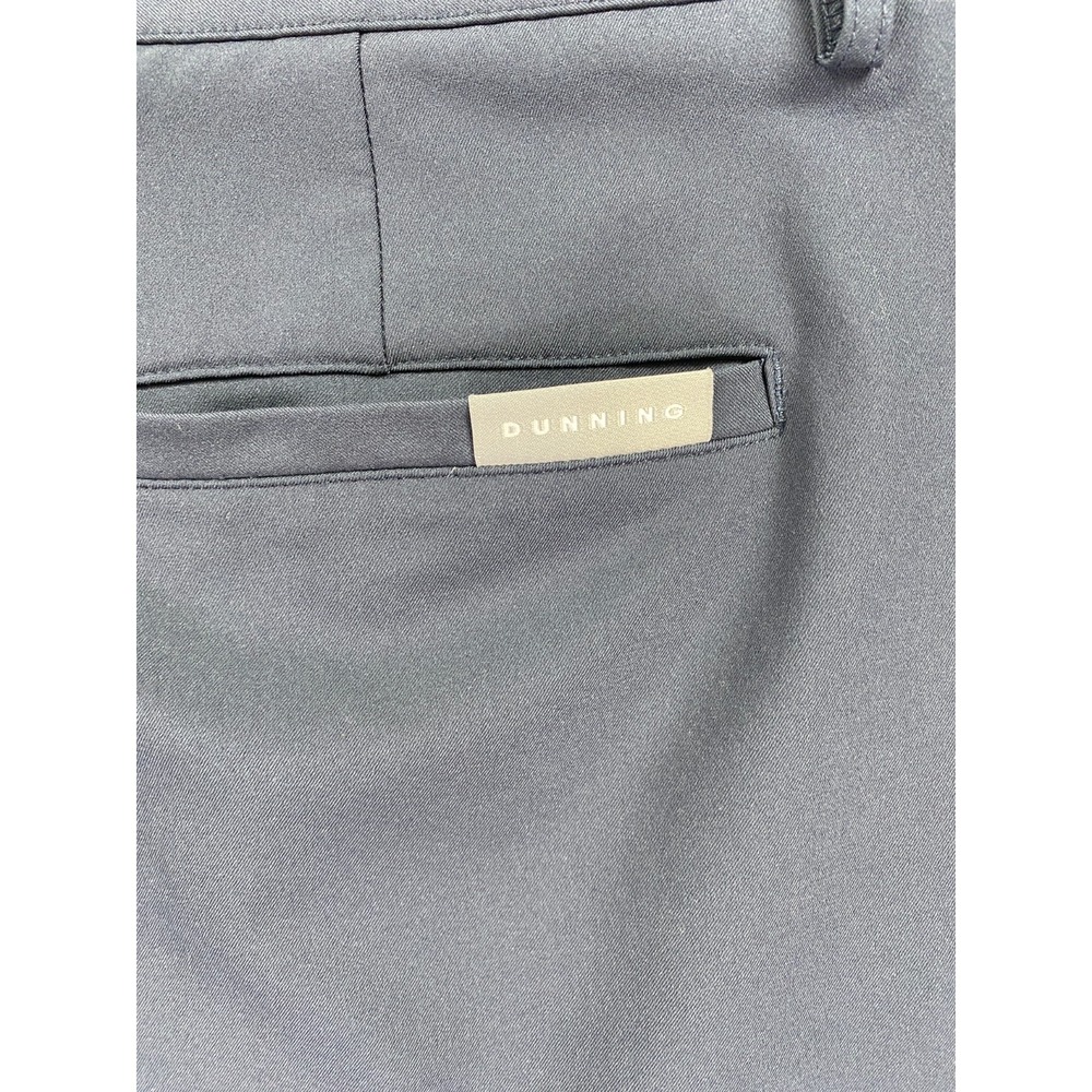 Dunning Golf Men's Size 38x30 Dark Gray‎ Casual Performance Pants Poly Stretch - Picture 10 of 11